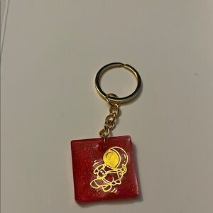 Red and Gold Key Holder